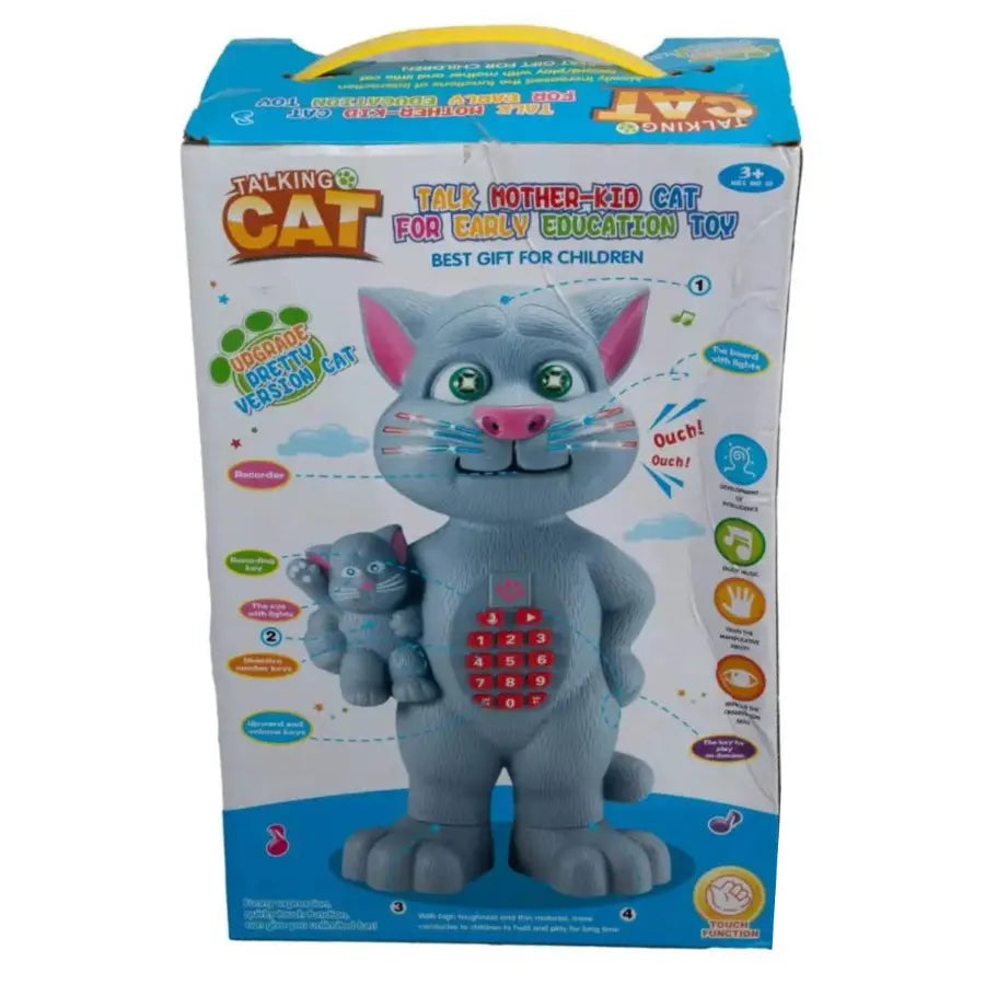 Talking Cat Toy For Early Education Toy Upgrade Version