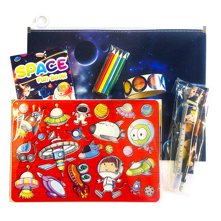 Space Bumper Wallet Activity Set