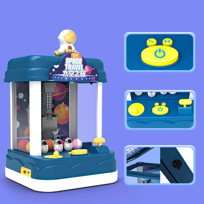 Space Travel Mini Claw Grab Machine