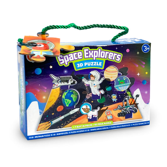 Space Explorer 45 Piece 3D Jigsaw Set