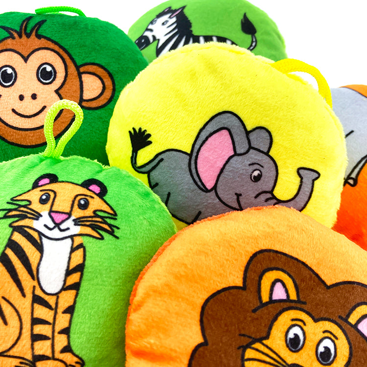 Jungle Animals Mini Plushie Charm