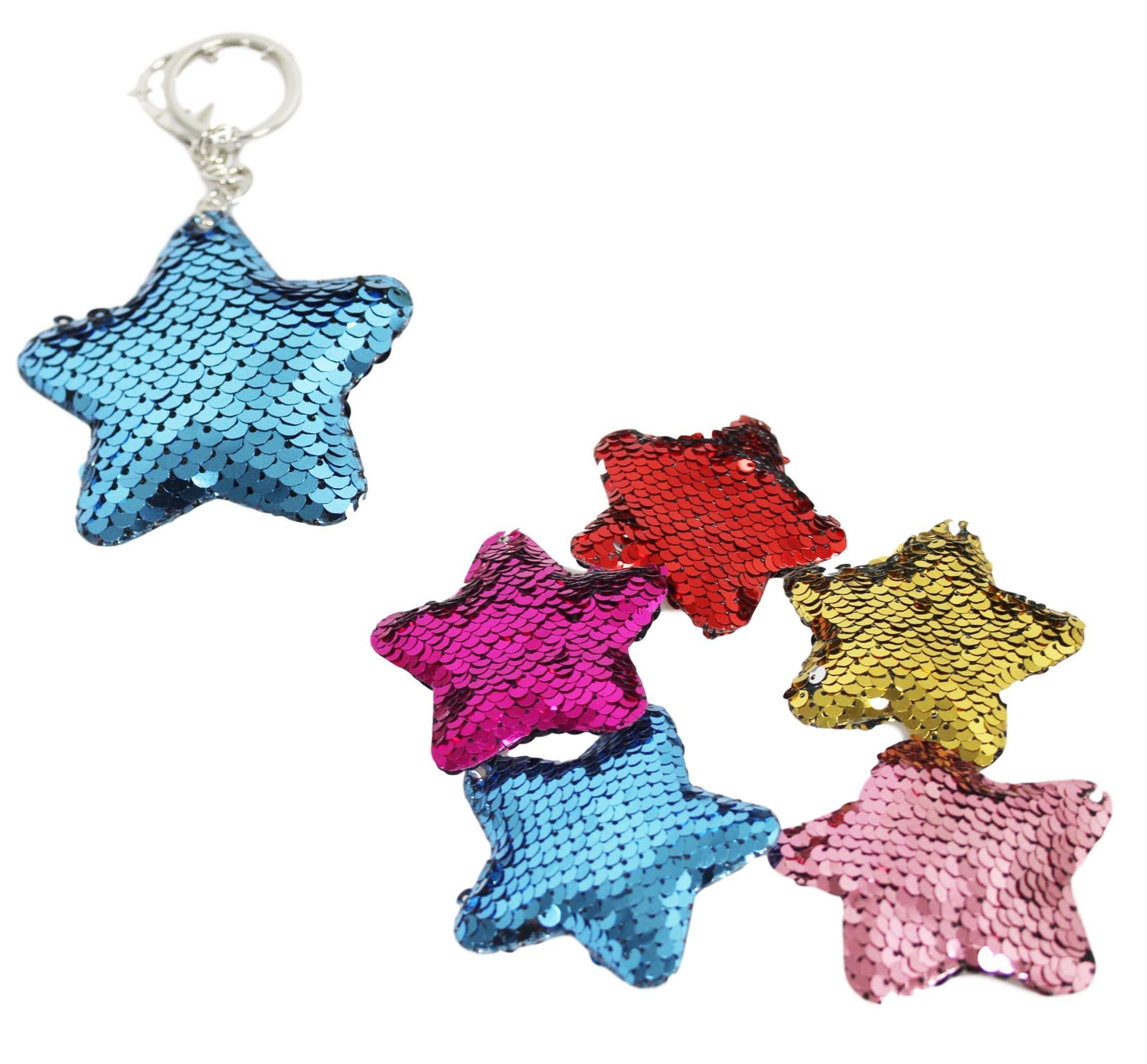 Soft Sequin Keychain 7 Cm Assorted Designs And Colours