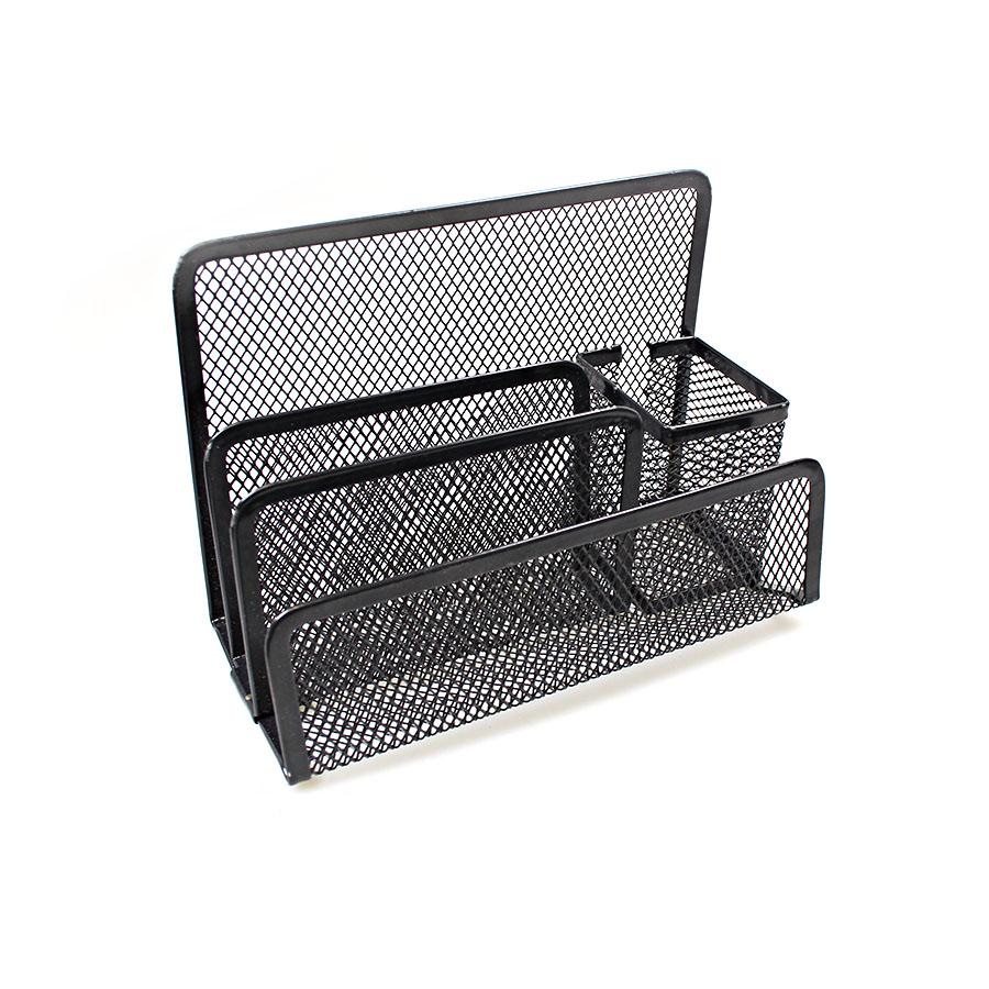 Stationery Office Pens Sticky Notes Organiser Desk Tidy 0019