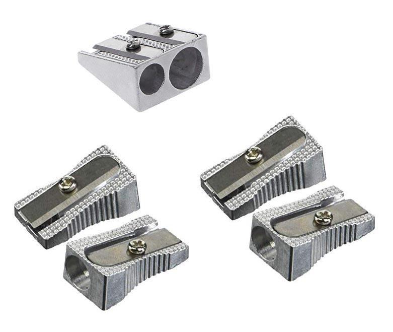 High Quality Steel Pencil Sharpeners School Home Use 5 Pack Sharpeners 5645