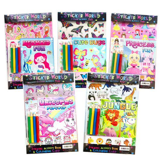Sticker Activity Pack Mega Mix ( One Off Deal )