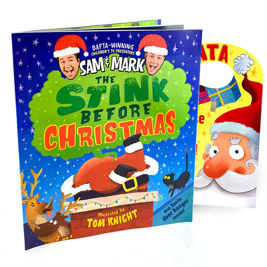The Stink Before Christmas Jumbo Story Book
