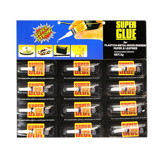 Multipurpose Super Glue Pack of 12 4063 A