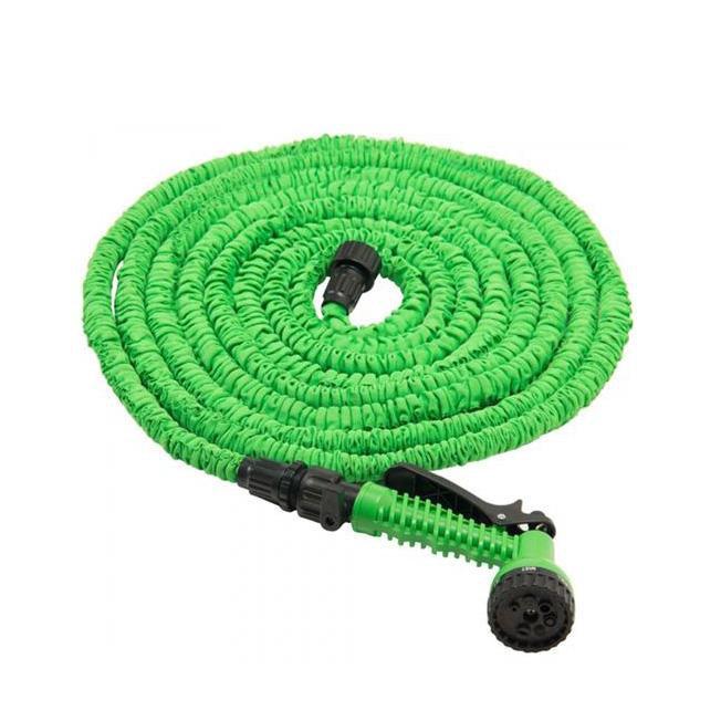 100Ft Magic Hose Pipe Expanding Expandable Flexible Garden Car Spray Gun W25