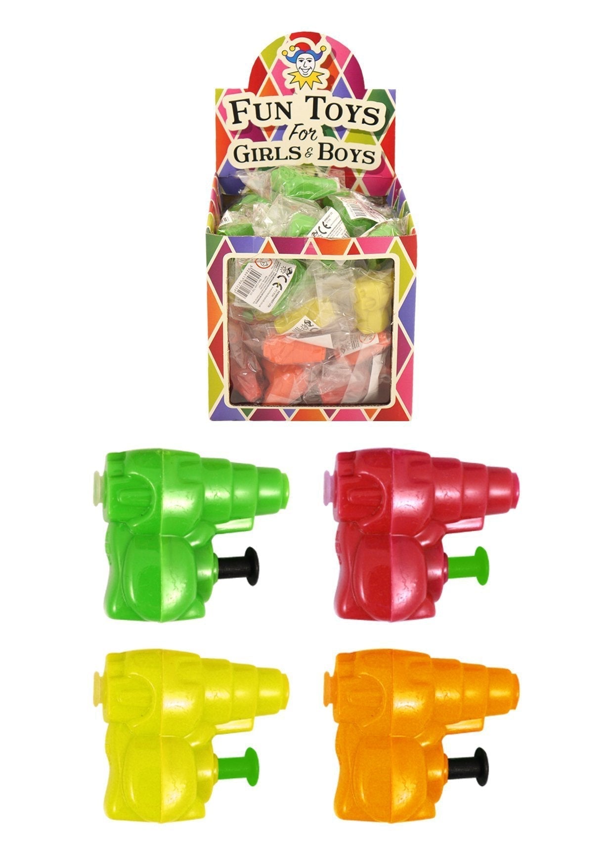 Children's Mini Water Gun 5 cm Assorted Colours T08125