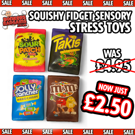 American Candy Style Squishy Sensory Fidget Stress Relief Toy