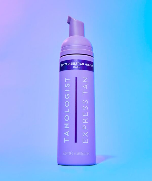 Tanologist Express Self Tan Tinted Mousse - Dark (RRP £15.99)