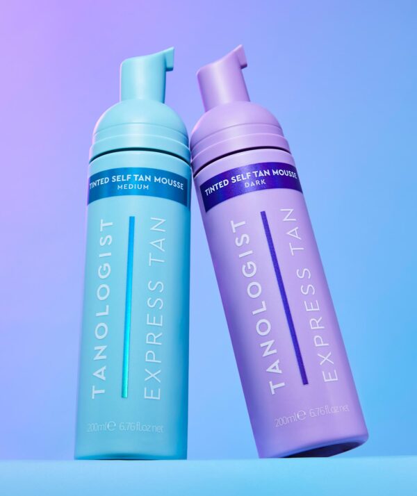 Tanologist Express Self Tan Tinted Mousse - Dark (RRP £15.99)