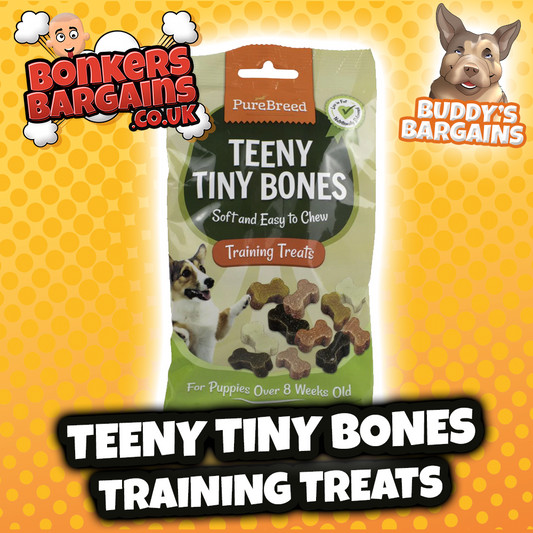 Dog Treats Teeny Tiny Bones Training Treats 200g 319925 (Parcel Rate)