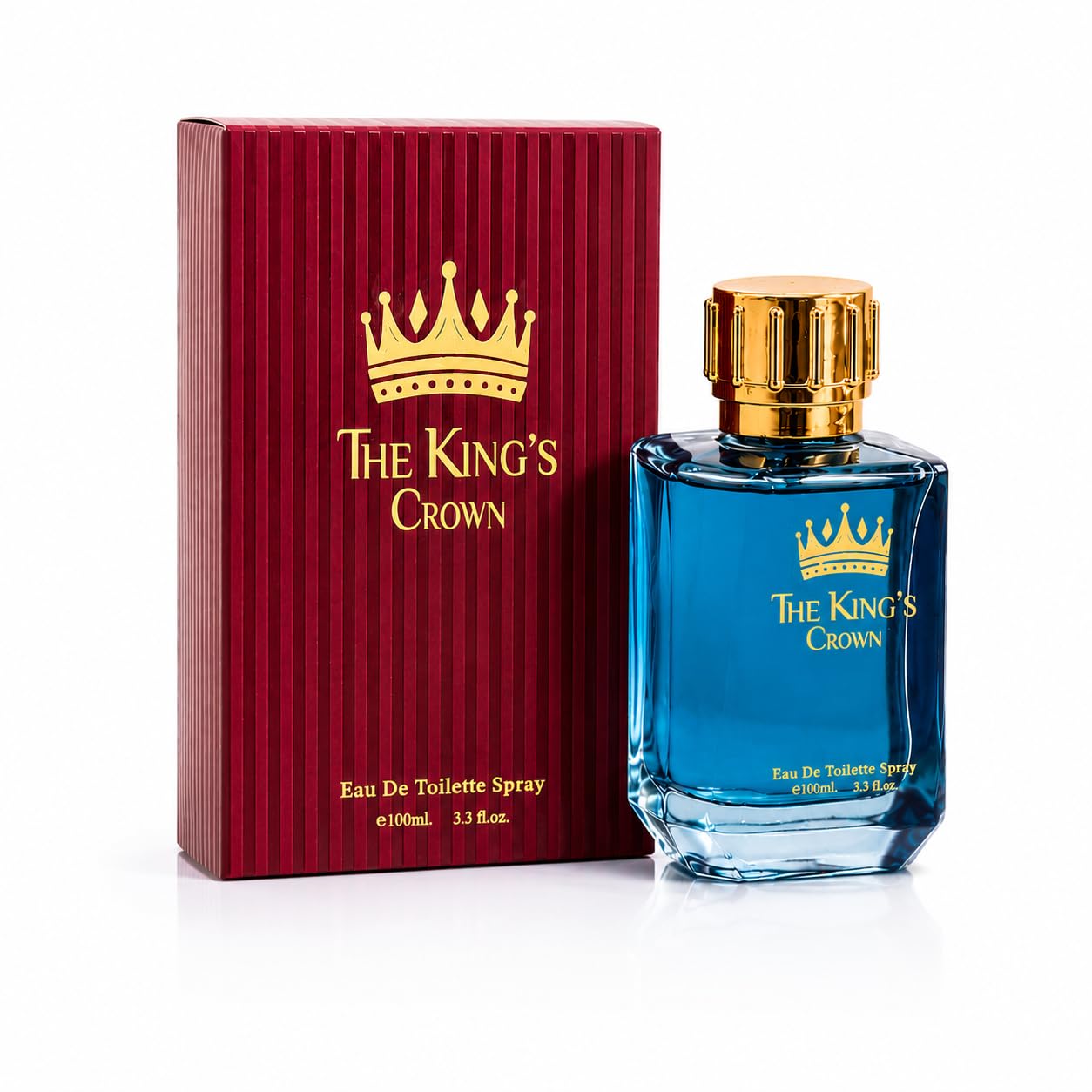THE KING'S CROWN Inspired by Scandal - Men's Eau de Toilette Aftershave Spray 100ml - Saffron London
