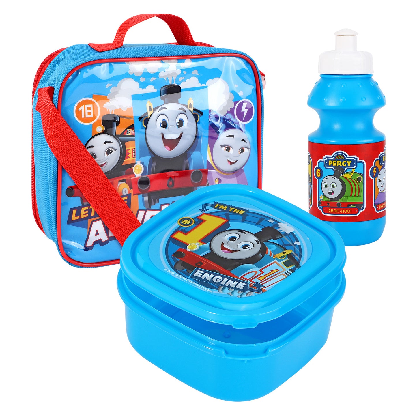 Thomas The Tank 3 Piece Lunch Bag, Box & Bottle Set