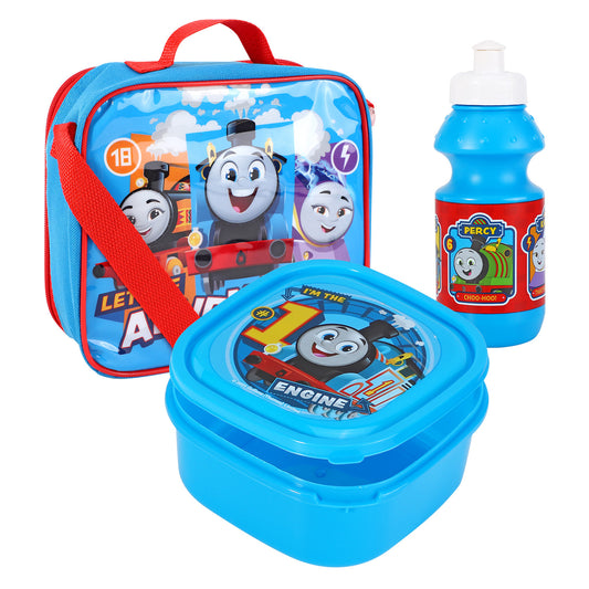 Thomas The Tank 3 Piece Lunch Bag, Box & Bottle Set