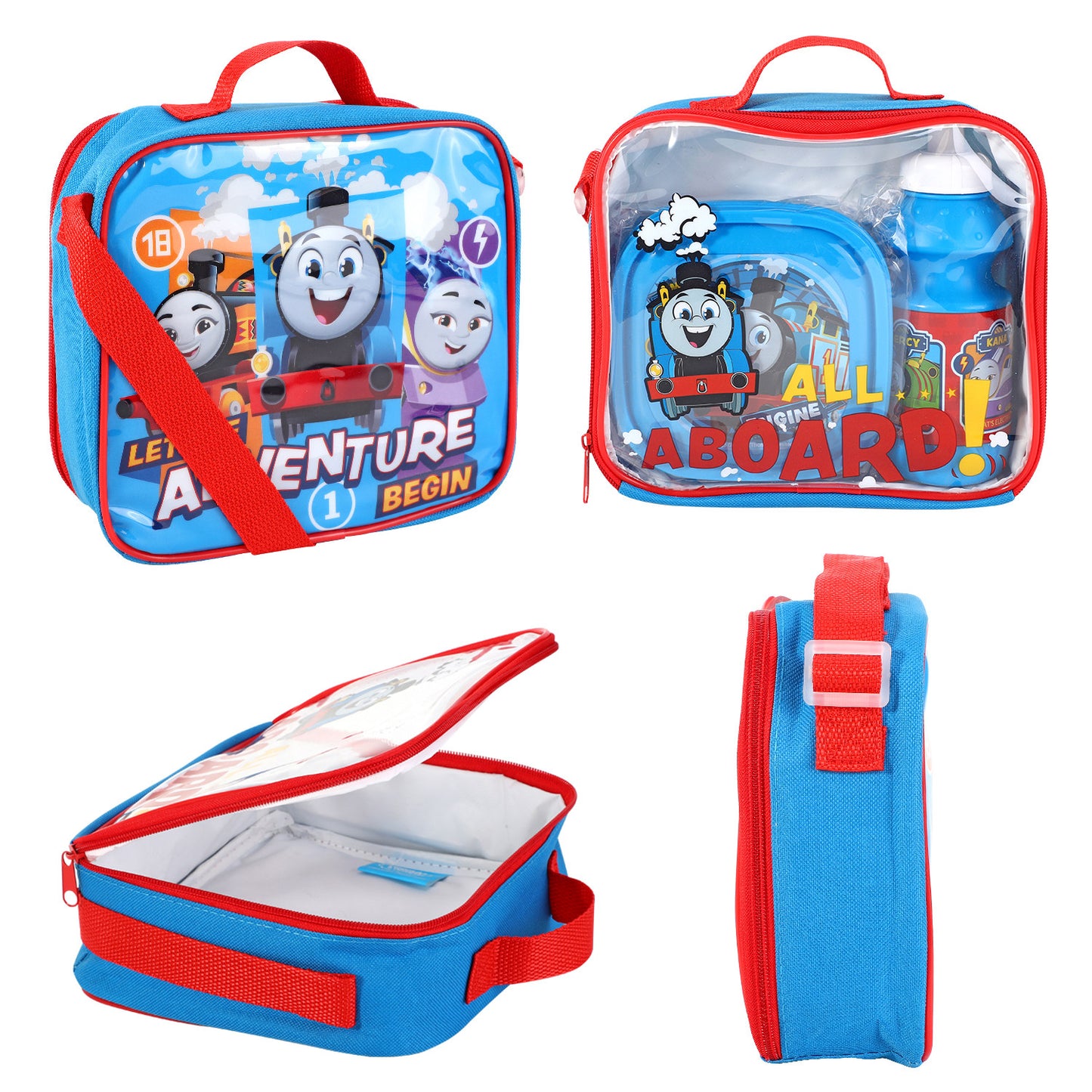 Thomas The Tank 3 Piece Lunch Bag, Box & Bottle Set