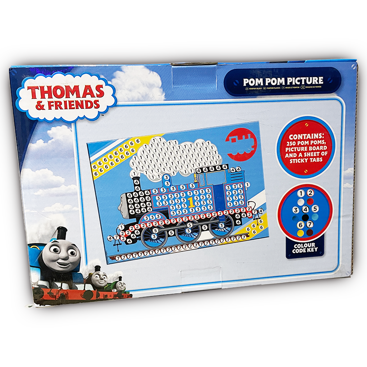 Thomas & Friends Pom Pom Picture Create Your Own