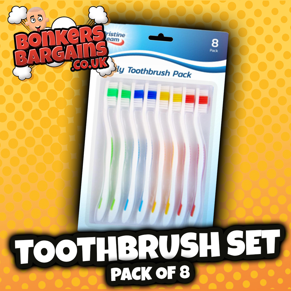 Toothbrush Set Family Pack - 8 Pack - 996224