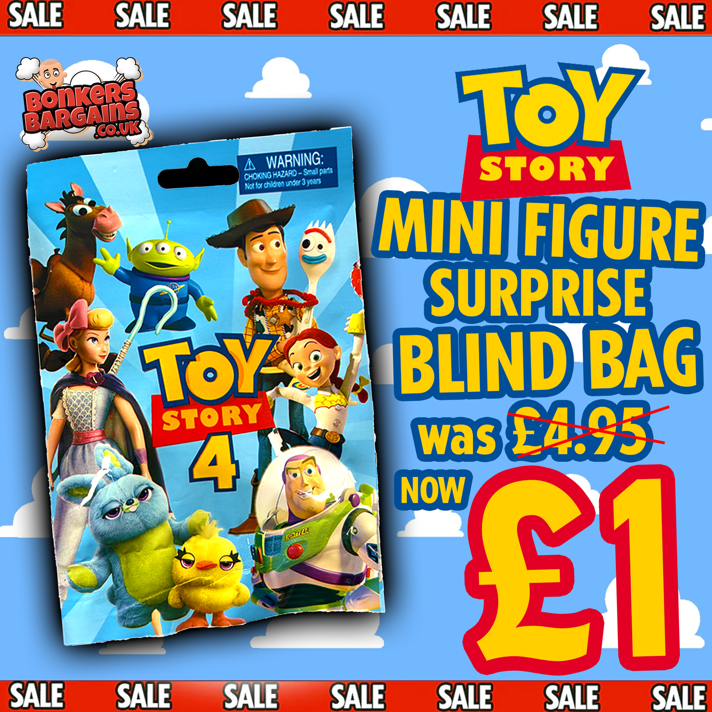 Toy Story Mini Figure Surprise Blind Bag