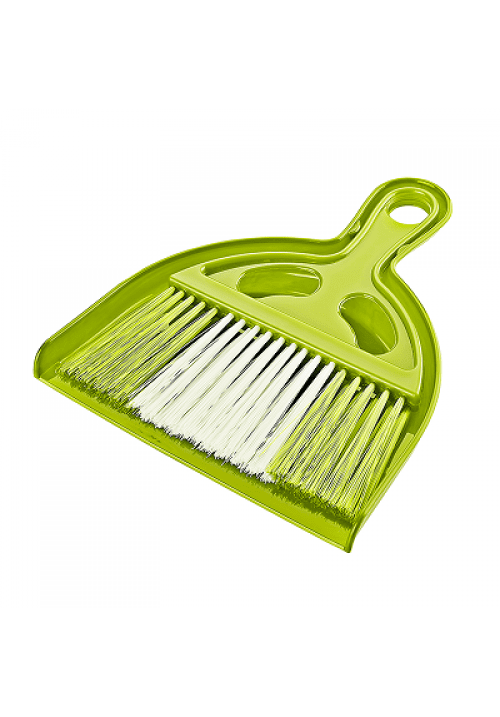 Ttz Damla Flat Dustpan And Brush Set Assorted Colours