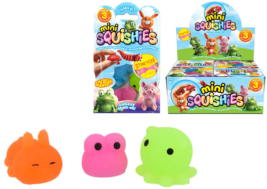 Super Squidgy Novelty Pets x 3 ( Limited Clearance Offer )