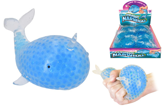 Jumbo Squishy Bead Narwhal