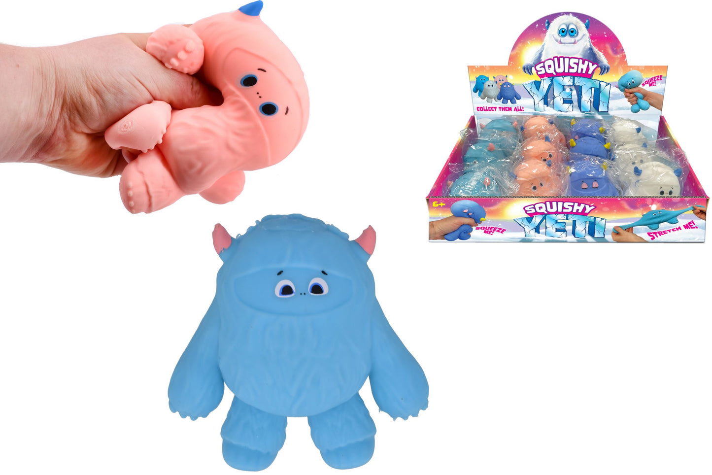 Jumbo Squishy Yeti Monster ( One Off Clearance )