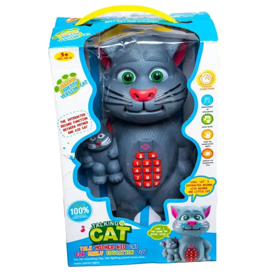 Talking Cat Toy For Early Education Toy Upgrade Version