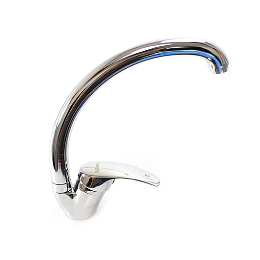 Kitchen Basin Sink Mixer Tap Spout Hot And Cold Water Chrome Tap 0847
