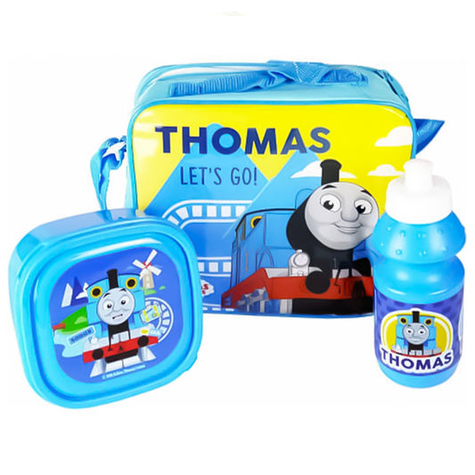 Thomas The Tank Deluxe 3pcs Lunch Bag Set