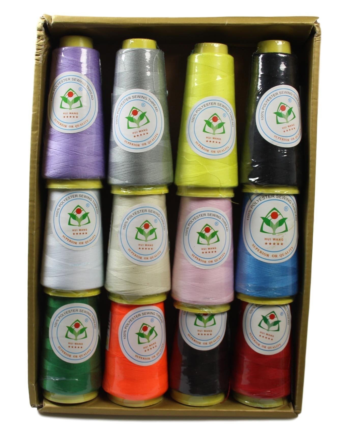 Polyester Sewing Thread Assorted Colours 5244 A