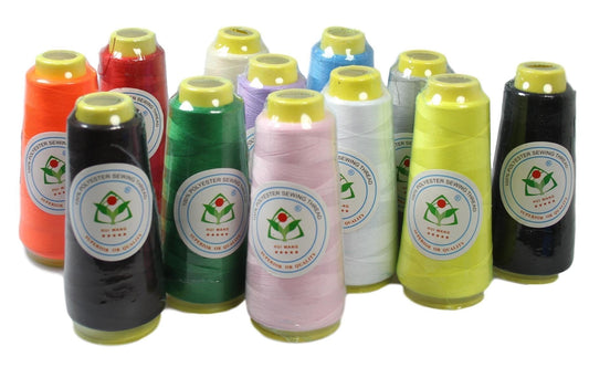 Polyester Sewing Thread Assorted Colours 5244 A