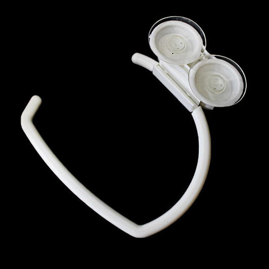 Toilet Paper Roll Holder Suction Cups Attachments Bathroom Home 5048