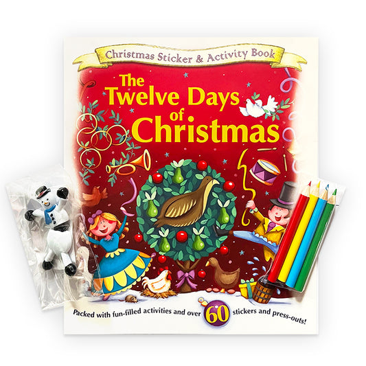 Twelve Days Of Christmas Activity Book Set