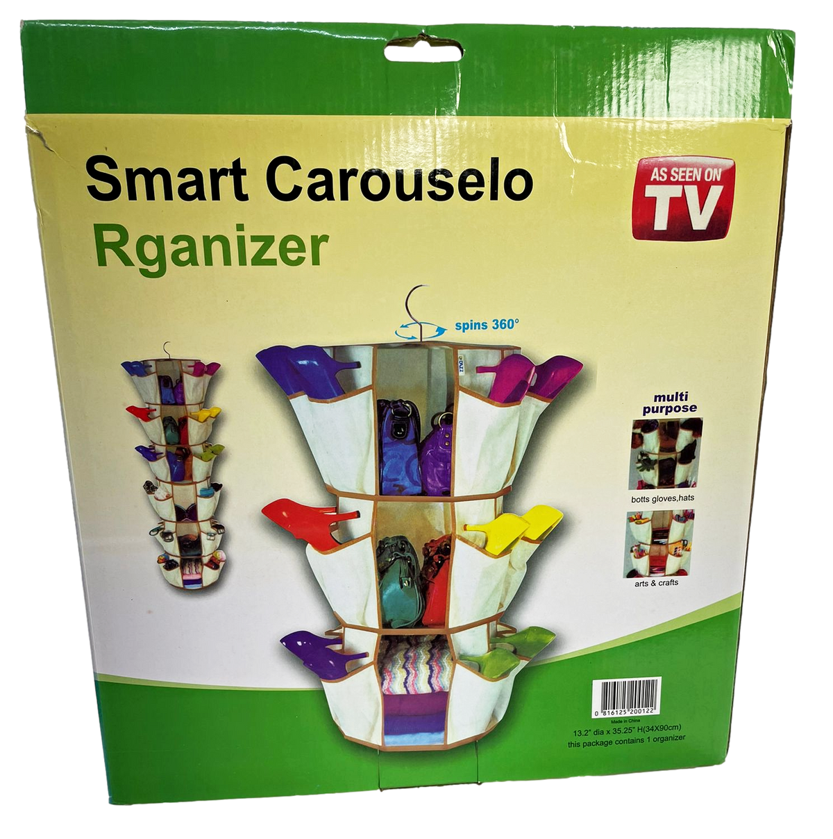 Smart Carousel Organiser Home Bedroom (Parcel Rate)