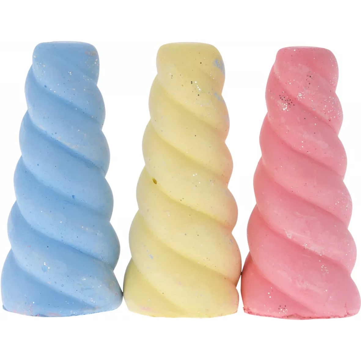 Unicorn Jumbo Glitter Chalk 3 Pack Set