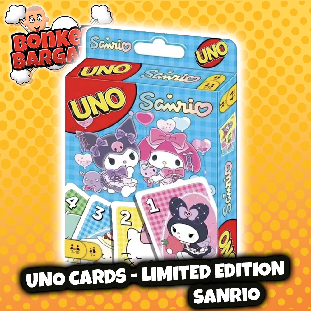 UNO Cards Sanrio Limited Edition Kuromi Hello Kitty My melody Cinamoroll