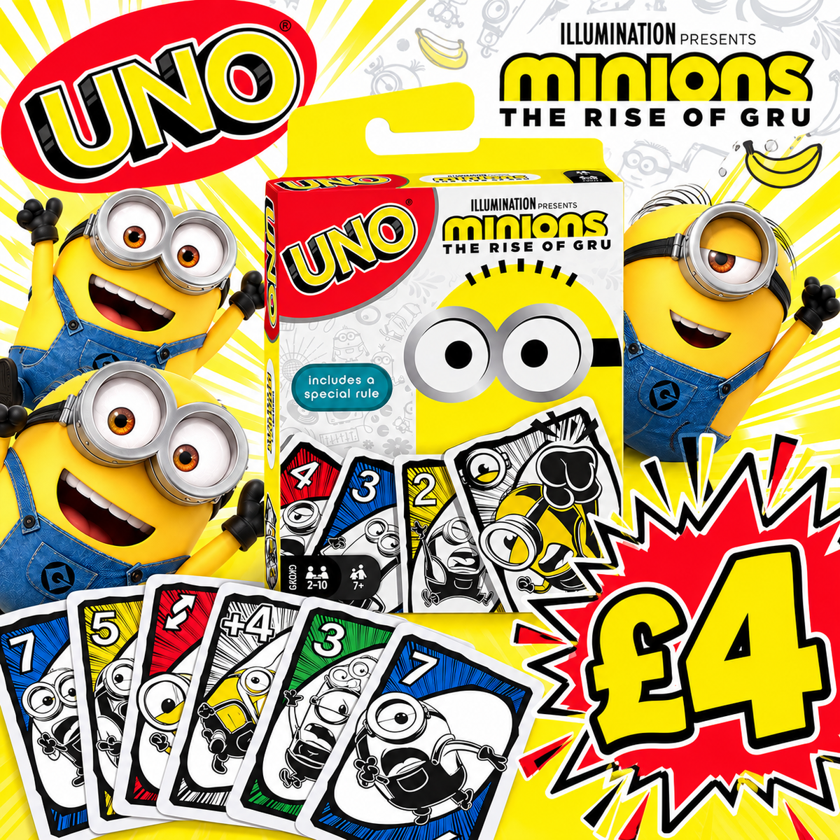Minions UNO Playing Cards Set