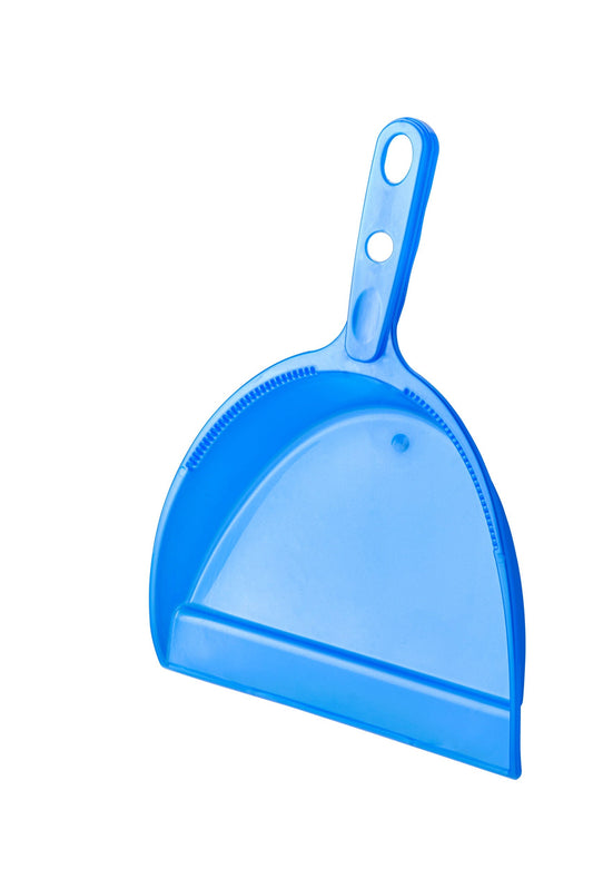 Plastic Dustpan and Brush Assorted Colours UP174 p