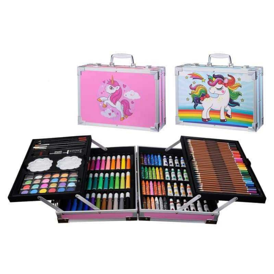 Unicorn Art Set 145pc With Aluminium Design Case