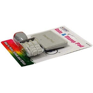 Date Stamp Pad With Ink Pad Ideal Stamping For Office, Home & School