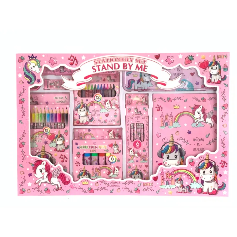 Unicorn Complete Stationery Set