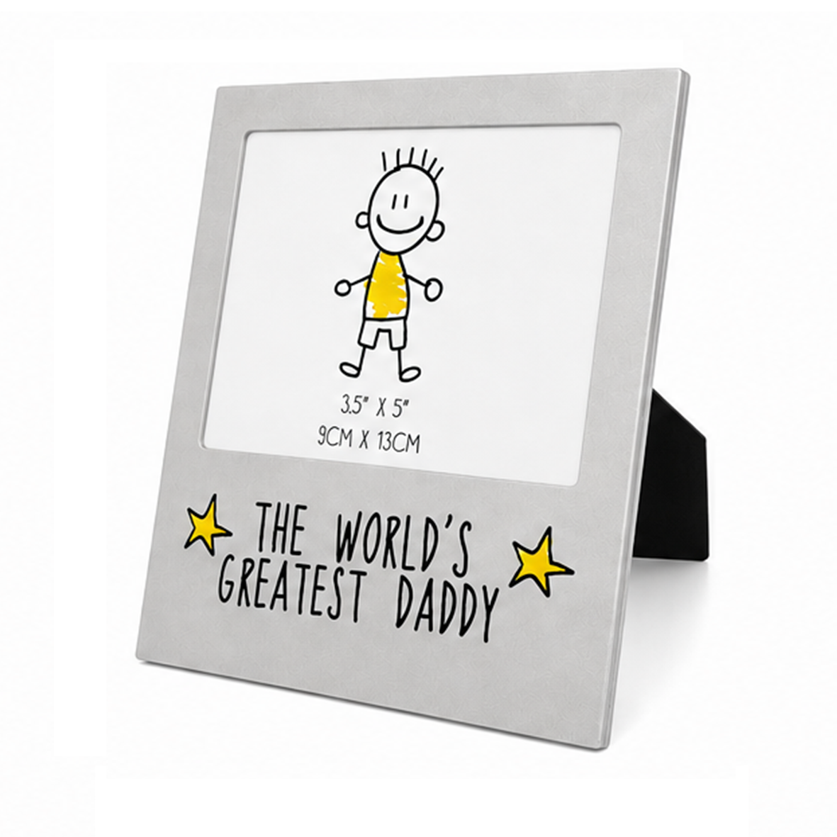The World's Greatest Daddy Fathers Day Metal Photo Frame Gift