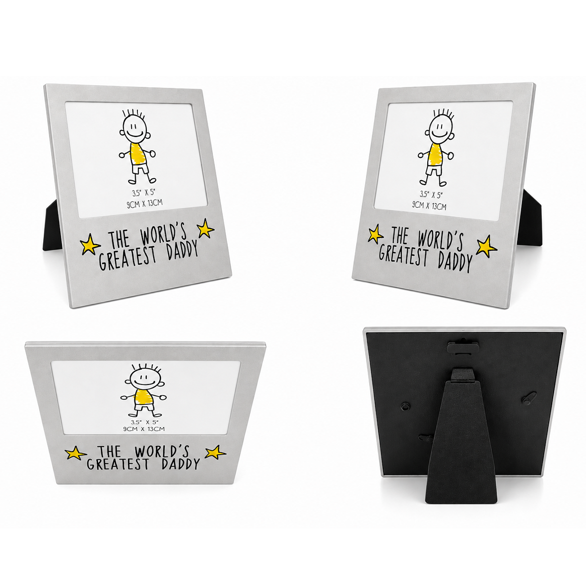 The World's Greatest Daddy Fathers Day Metal Photo Frame Gift