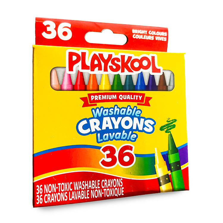 Playskool 36 Washable Crayons