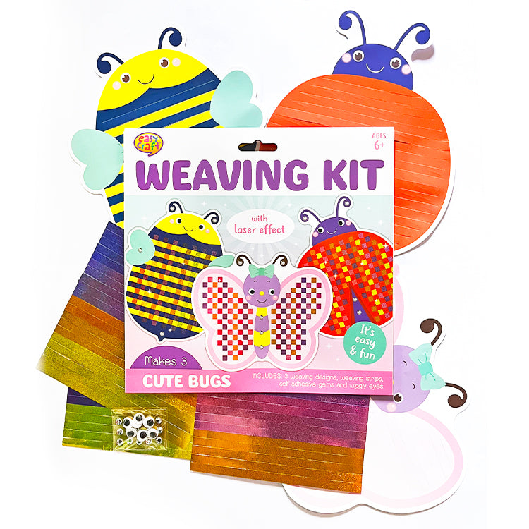 Cute Bugs Laser Effect Weaving Kit