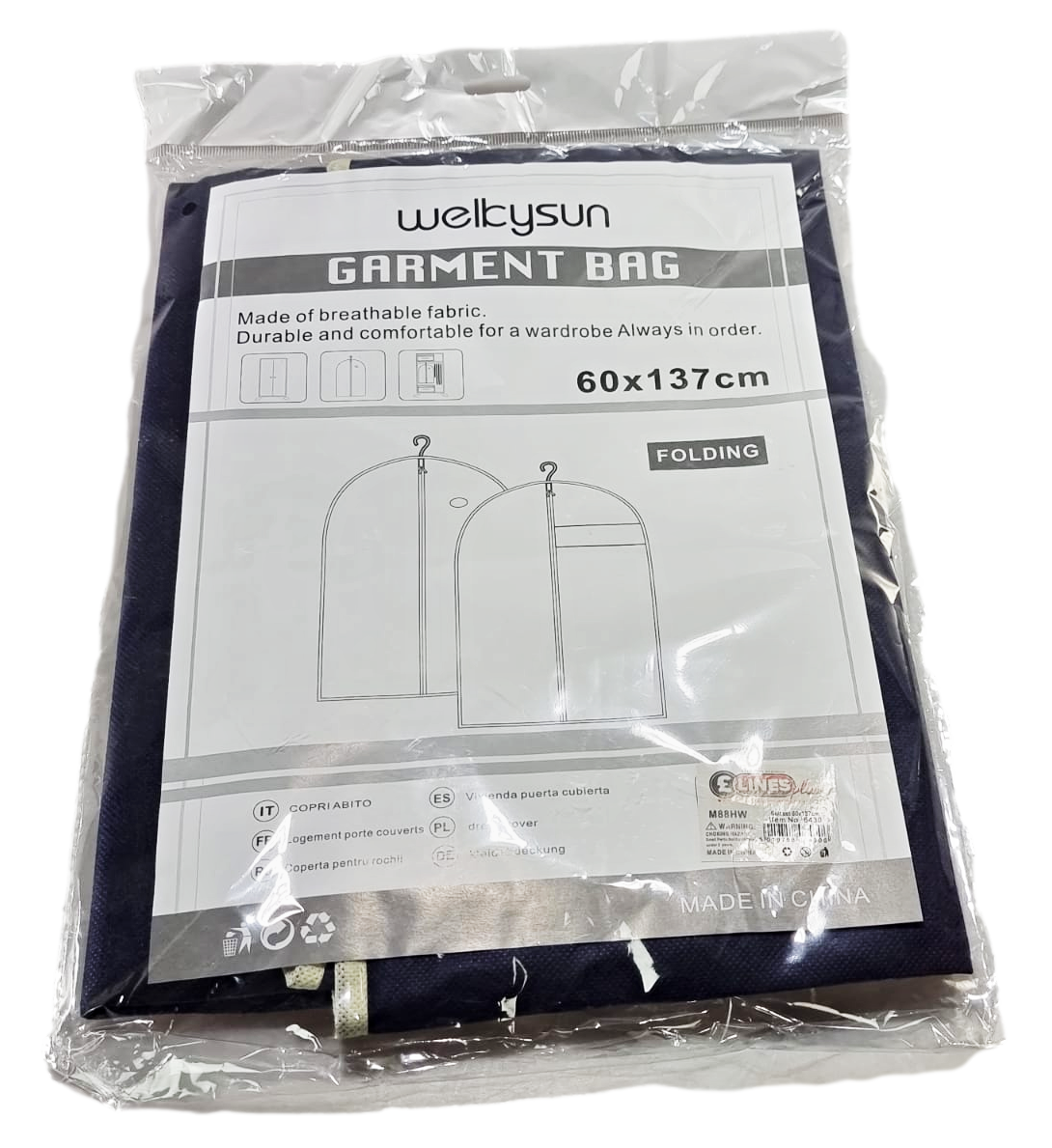 Foldable Garment Bag 60Cm X 13Cm