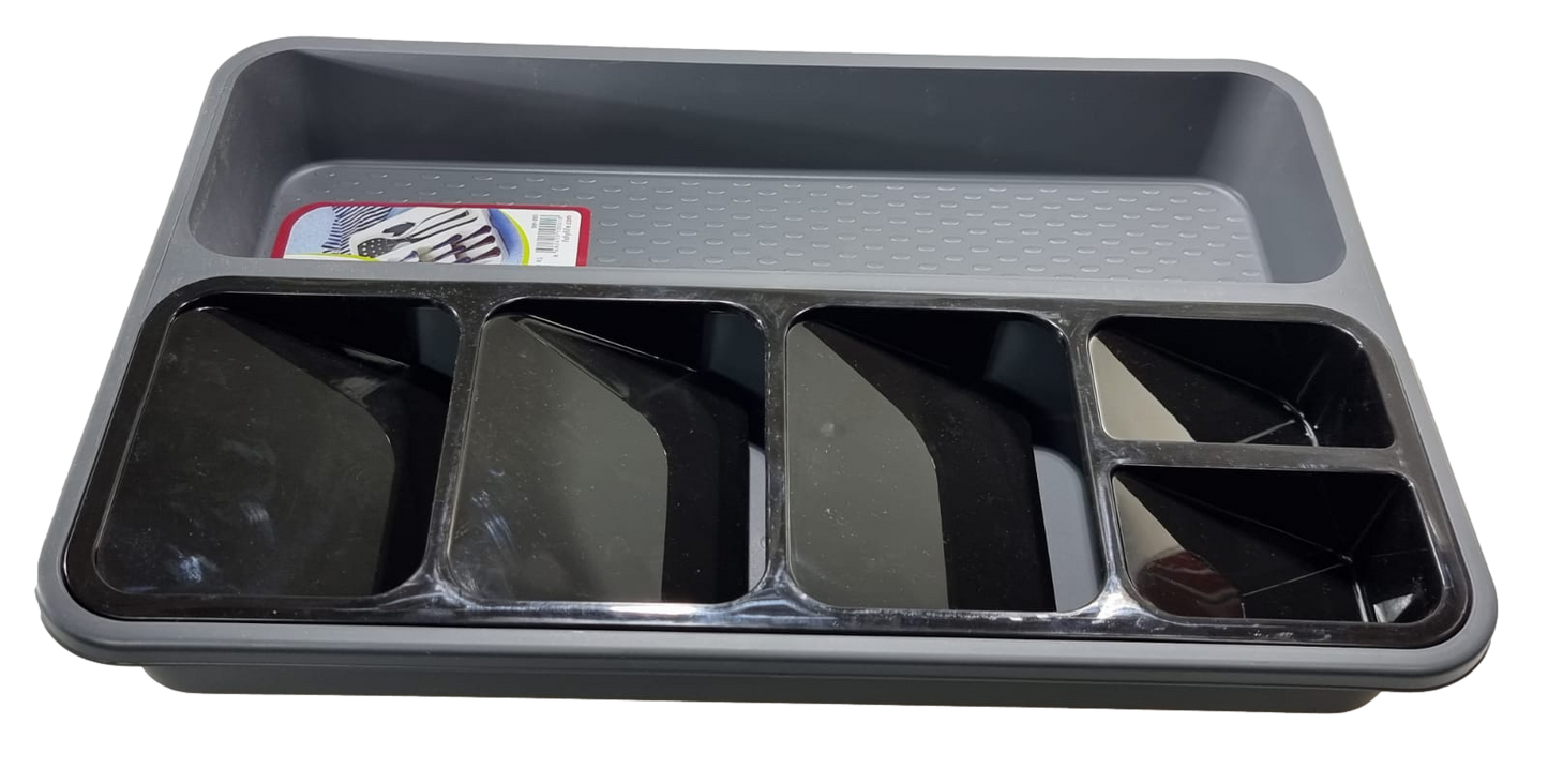 Foly Life Cutlery Drawer Organiser Holder Plastic Assorted Colours BNM0018