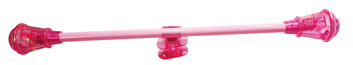 Plastic Children's Twirling Baton with Flashing Lights Assorted Colours 216